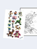 Toy Story (Oyuncak Hikayesi) Boyama Kitabı (20 Tam Sayfa), (Sticker Hediyeli)