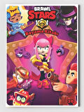 Brawl Stars Boyama Kitabı (20 Tam Sayfa), (Sticker)