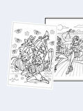 Winx Boyama Kitabı (20 Tam Sayfa), (Poster Hediyeli)
