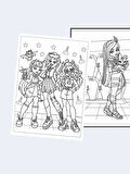 Monster High Toca Boca Boyama Kitabı (20 Tam Sayfa)