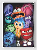 Ters Yüz (Inside Out) Boyama Kitabı (20 Tam Sayfa), (Poster ve Sticker Hediyeli)