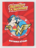  Wonder Woman Temalı Çocuklar İçin Boyama Kitabı (20 Tam Sayfa Resimli Boyama Kitabı)