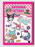 My Melody ve Arkadaşları Toca Boca, Çocuklar Için Boyama Kitabı (20 TAM SAYFA RESİMLİ BOYAMA KİTABI)