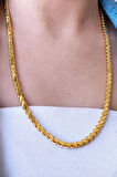 Pullu 22k Gold Zincir(60 cm)