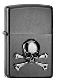 Zippo Skull And Bones Emblem Dizayn