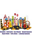 Çift Reflektifli Trafik Konisi 500mm Ecolıght 5 Adet