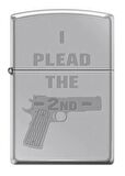 Zippo I Plead The 2nd Dizayn Çakmak