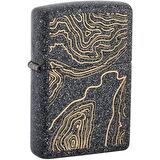 Zippo Topo Map Dizayn Çakmak