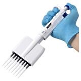 Otomatik Pipet 8 Kanallı 50-300ΜL - Artım:5ul - Yarı Otoklavlanabilir - Ayarlanabilir Hacimli