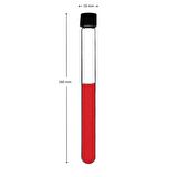 Cam Deney Tüpü 16x160 mm - 20 Adetlik Set - Hacim: 21ml - Isıya Dayanıklı