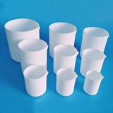 Teflon Beher 100 ml - Isıya Dayanıklı - 100 ml - Yüksek Dirençli Teflondan Üretilmiştir- 1 Adet