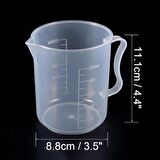 Kulplu Plastik Beher 500 ml - Sıfır Ürün - 1 Adet/Paket