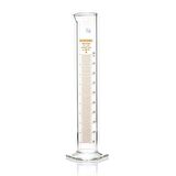 Cam Mezür 500 ml - Dereceli Silindir Sertifikalı - 100% Borosilikat -  Taksimat:5.0ml