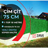 Çim Çit Takımı 75 CM x 10 M (5 Direk + Aparatlar)