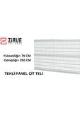 75 x 250 cm Panel Çit Teli