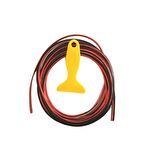 BR4327602 TORPiDO iP SERiT 5M FiTiL DEKORATiF KIRMIZI