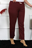 Kadın Pamuklu Büyük Beden Alt Pijama