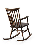 Hudson Rocker Ahşap Sallanır Sandalye