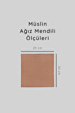 Luckka 12'li Müslin Ağız Mendili , Ter Bezi Çift Kat Dikimli - ZT0011