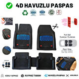 Hyundai i30 2021 UYUMLU HAVUZLU ÜNIVERSAL MAXİ PASPAS MAVİ - SİYAH