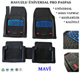 Toyota Avensis Sedan 2005 UYUMLU HAVUZLU ÜNIVERSAL MAXİ PASPAS MAVİ - SİYAH