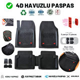 AUDİ A3 HB 2021  HAVUZLU ÜNIVERSAL MAXİ PASPAS SİYAH