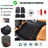 Citroen C3 Aircross 2021  HAVUZLU ÜNIVERSAL MAXİ PASPAS SİYAH