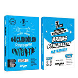 Ankara Yayıncılık 7. Sınıf Matematik Güçlendiren Soru Bankası ve Deneme Seti 2 Kitap