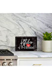 Cam Kesme Tahtası "Kitchen Is Of The Home" Yazılı