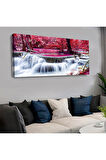 Zevahir 120x60 Cm Saatli Kanvas Tablo Kvs154