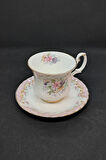 Serenity Bone China England Vintage Duble Kahve Fincanı 180 ml