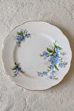 Forget Me Not  Vintage Pasta Tabağı 16 cm