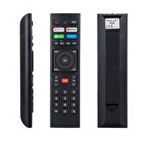 Telenova Netflıx - Youtube - Spotify - Prime Video Tuşlu Ses Komutsuz Lcd Led Tv Kumanda