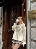 Pumpkins KREM Oversize Sweatshirt
