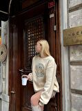 Pumpkins KREM Oversize Sweatshirt