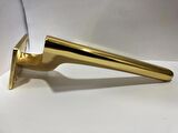 Zarif Metal Ayak Altın 25cm Kanepe Koltuk Ünite Dolap Puf Vestiyer Modern Mobilya Ayağı Gold