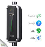 ŞarjZen Power Zen 2 - 7.4 kW Taşınabilir Araç Şarj Cihazı (Wifi+Bluetooth Mobil Uygulama)