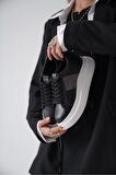 Belinda Premium Comfort Siyah Taşlı Kadın Sneaker