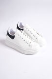 Samira Premium Ortopedik Beyaz Siyah Kadın Sneaker
