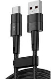 Vivo Y21s Uyumlu Şark Kablosu AZN-TQ-X08F 1M 66W Hasırlı TYPE C