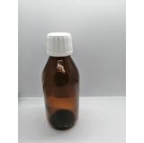 Ziylan 150 ml Ecza Şişesi, Amber Şişe, Kahverengi Cam Şişe, Düz Kapak, 84 Adet