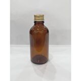 Ziylan Kahverengi Şişe, Metal Kapak ,amber Şişe, 50CC 25 Adet