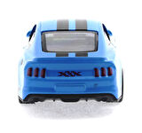 Kız Erkek Çocuk Oyuncak Die Cast Çek Bırak Metal Mavi Spor Araba Kız Erkek Çocuk Eğitici