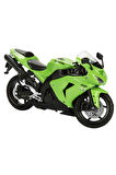 Kız Çocuk Oyuncak Erkek Çocuk Oyuncak 42447 SUN-Kawasakı ZX-10R 2006 Yeşil 1:12 Eğitici Oyuncaklar
