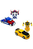 Eğitici Öğretici Çocuk Oyuncaklar Transformers Bumblebee Tır Optımus Prıme Ve Bumblebee