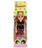 Öğretici Oyuncak Baonier Pitikareli Etekli 14cm Sarışın Tekli Kız Bebek Kız Erkek Çocuk Eğitici E