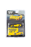 Kız Çocuk Oyuncak Erkek Çocuk Oyuncak Mini GT 1/64 Bugatti EB110 Super Sport Giallo Bugatti Eğitici