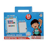 Eğitici Oyuncak LC7165 MANYETİK TABLET MAVİ Kız Erkek Çocuk Eğitici