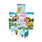 Eğitici Oyuncak 02034 Dede, Resimli Küpler 9 Parça / +1 yaş Kız Erkek Çocuk Eğitici Eğitici Oyun