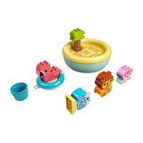 Eğlenceli Oyuncak 10966 LEGO® Duplo® Banyo Zamanı Eğlencesi: Yüzen Hayvan Adası, 20 parça, +1,5 yaş Kız Erkek Çocuk Oy